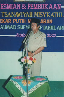 Peresmian Madrasah Tsanawiyah